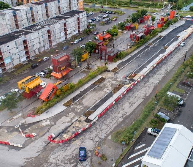 Chantier Guadeloupe - Résine ZAC Raizet