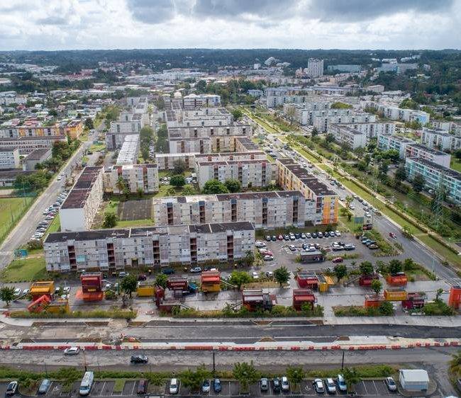 Chantier Guadeloupe - Résine ZAC Raizet