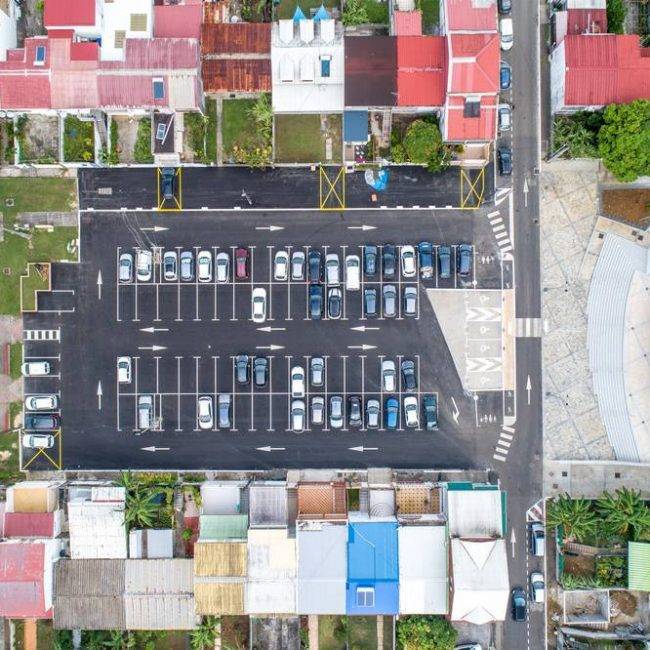 Chantier parking abymes guadeloupe