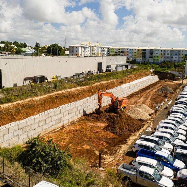 Constructions chantiers Sogetra Antilles - Guadeloupe