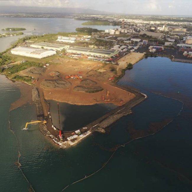 Sogetra guadeloupe chantier GPMG - Guadeloupe