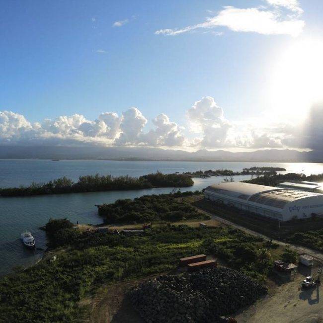 Sogetra guadeloupe chantier GPMG - Guadeloupe